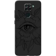 Черный чехол BoxFace Xiaomi Redmi 10x Eye