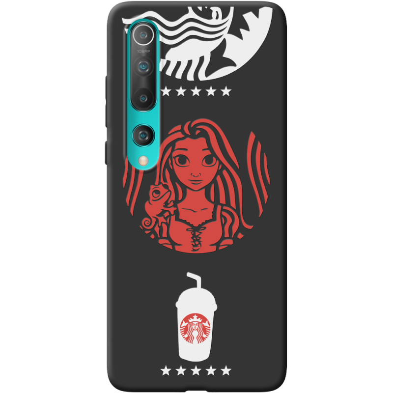 Черный чехол BoxFace Xiaomi Mi 10 Pro RedWhite Coffee