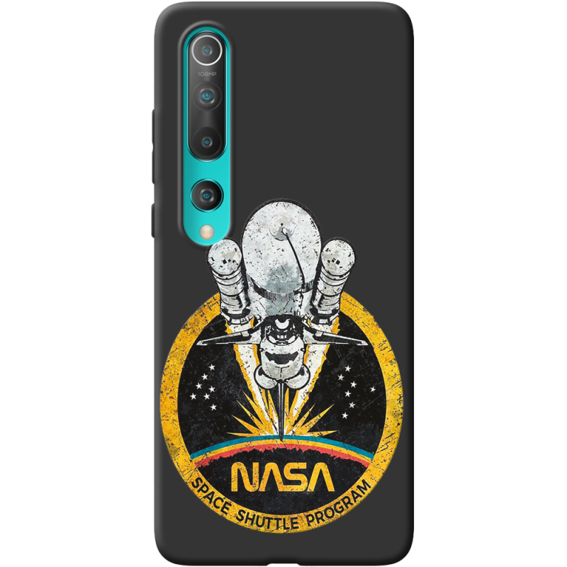 Черный чехол BoxFace Xiaomi Mi 10 Pro NASA Spaceship