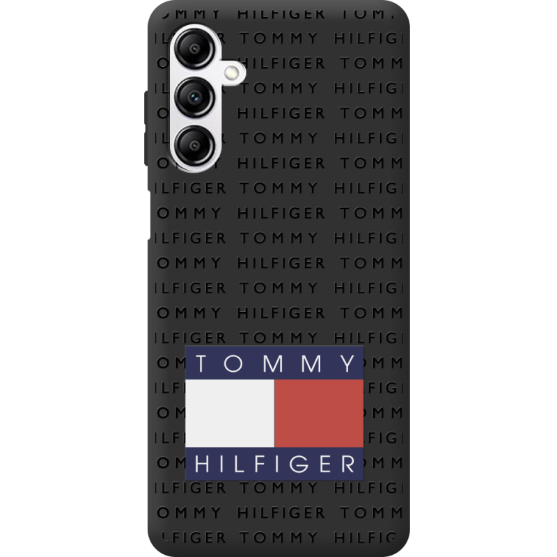 Черный чехол BoxFace Samsung Galaxy A14 5G (A146) Tommy Print