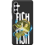 Черный чехол BoxFace Samsung Galaxy A14 5G (A146) Fish