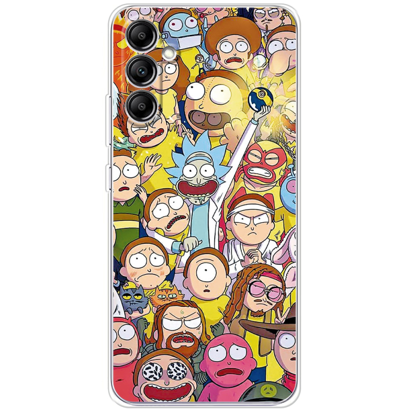 Чехол BoxFace Samsung Galaxy A34 5G (A346) Rick and Morty