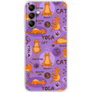 Чехол BoxFace Samsung Galaxy A14 5G (A146) Yoga Cat