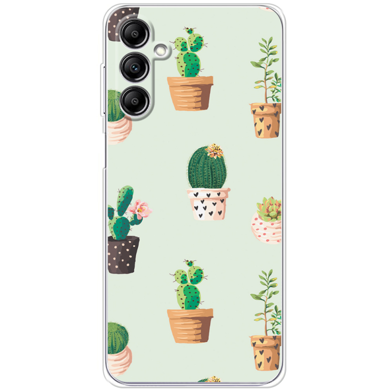 Чехол BoxFace Samsung Galaxy A14 5G (A146) L-green Cacti