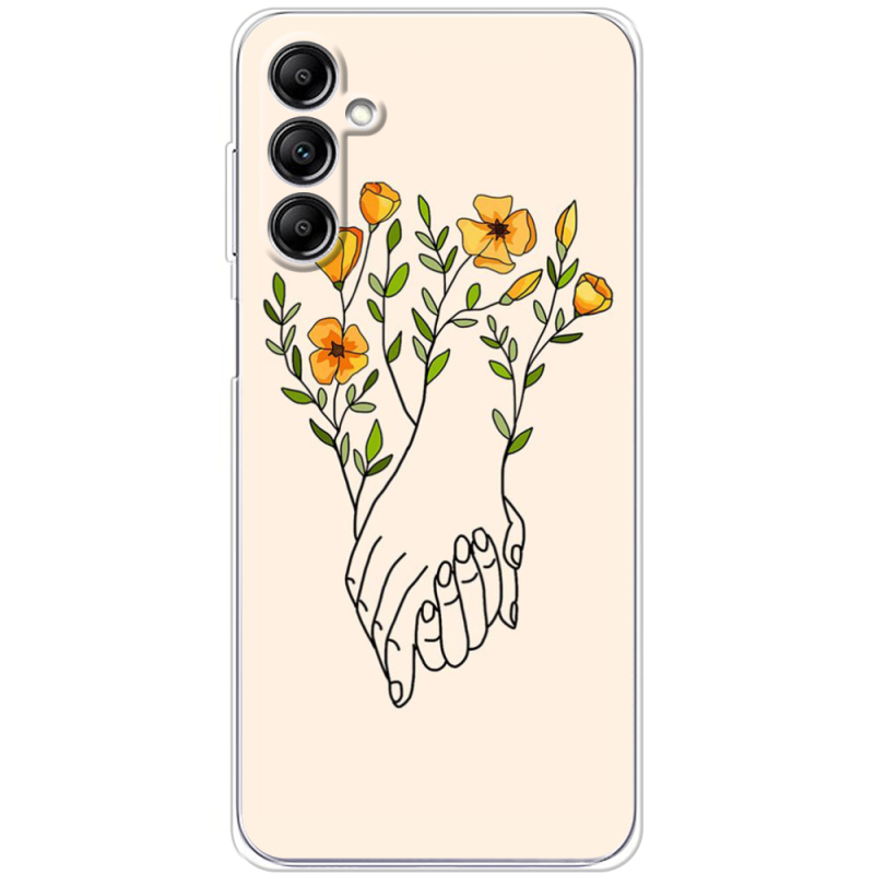 Чехол BoxFace Samsung Galaxy A14 5G (A146) Flower Hands