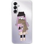 Прозрачный чехол BoxFace Samsung Galaxy A14 5G (A146) Winter Morning Girl