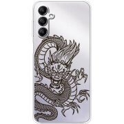 Прозрачный чехол BoxFace Samsung Galaxy A14 5G (A146) Chinese Dragon