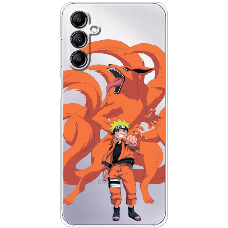 Прозрачный чехол BoxFace Samsung Galaxy A14 5G (A146) Naruto and Kurama