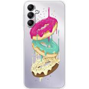 Прозрачный чехол BoxFace Samsung Galaxy A14 5G (A146) Donuts