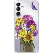 Прозрачный чехол BoxFace Samsung Galaxy A14 5G (A146) My Bouquet