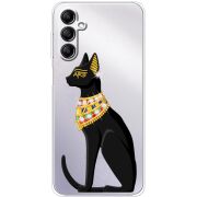 Чехол со стразами Samsung Galaxy A14 5G (A146) Egipet Cat
