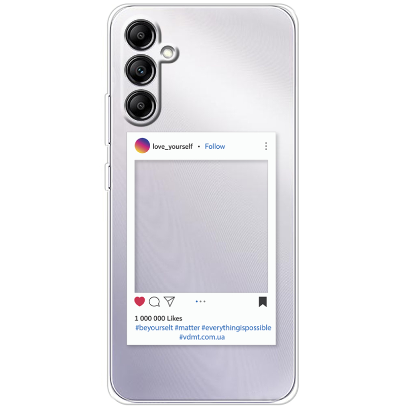 Прозрачный чехол BoxFace Samsung Galaxy A34 5G (A346) Insta