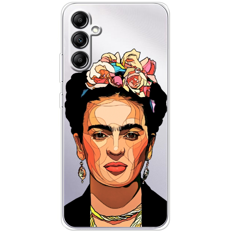 Прозрачный чехол BoxFace Samsung Galaxy A34 5G (A346) Фрида Кало