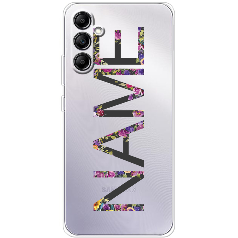 Прозрачный чехол BoxFace Samsung Galaxy A34 5G (A346) Именной