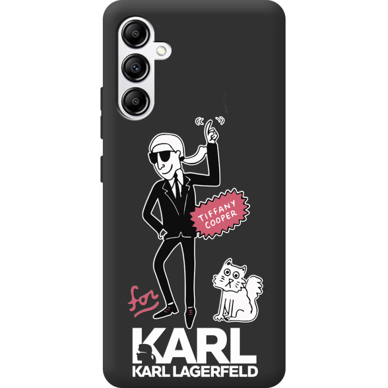 Черный чехол BoxFace Samsung Galaxy A34 5G (A346) For Karl