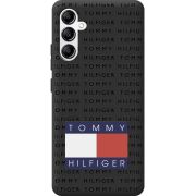 Черный чехол BoxFace Samsung Galaxy A34 5G (A346) Tommy Print
