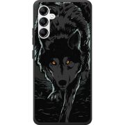 Черный чехол BoxFace Samsung Galaxy A34 5G (A346) Wolf