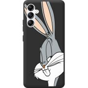 Черный чехол BoxFace Samsung Galaxy A34 5G (A346) Lucky Rabbit