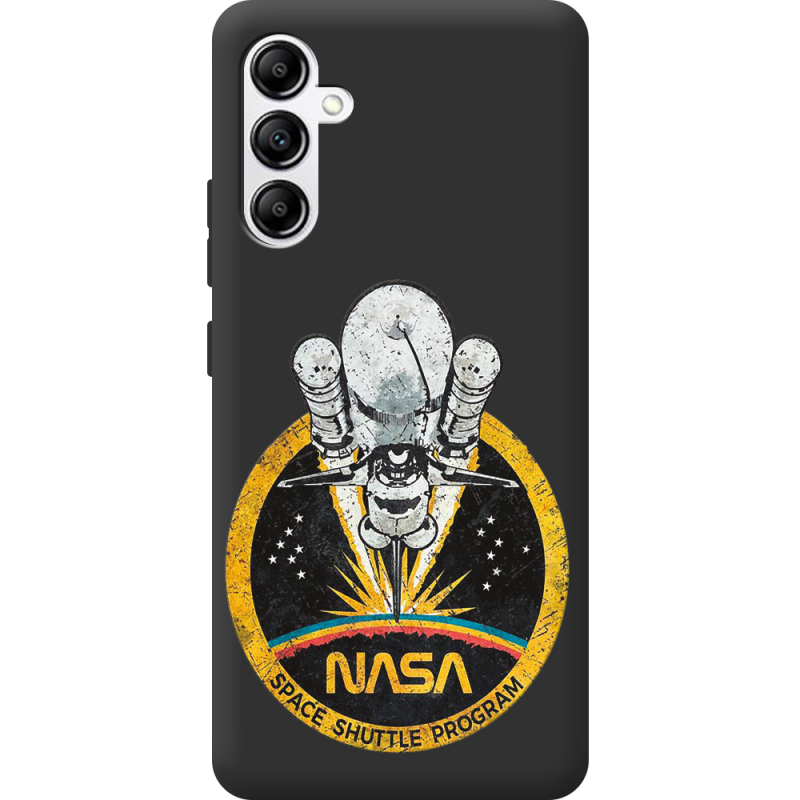 Черный чехол BoxFace Samsung Galaxy A34 5G (A346) NASA Spaceship