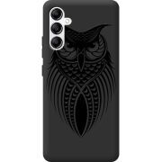 Черный чехол BoxFace Samsung Galaxy A34 5G (A346) Owl