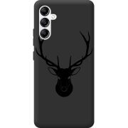 Черный чехол BoxFace Samsung Galaxy A34 5G (A346) Deer