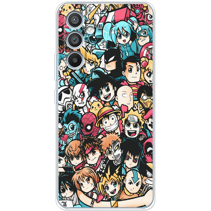 Чехол BoxFace Samsung Galaxy A54 5G (A546) Anime Stickers