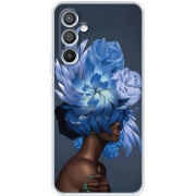 Чехол BoxFace Samsung Galaxy A54 5G (A546) Exquisite Blue Flowers