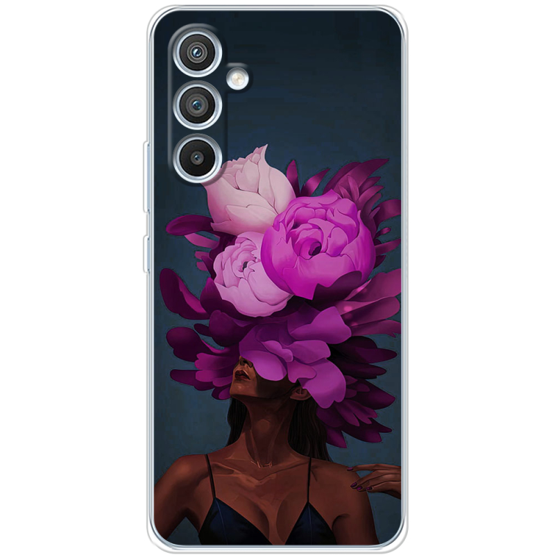 Чехол BoxFace Samsung Galaxy A54 5G (A546) Exquisite Purple Flowers