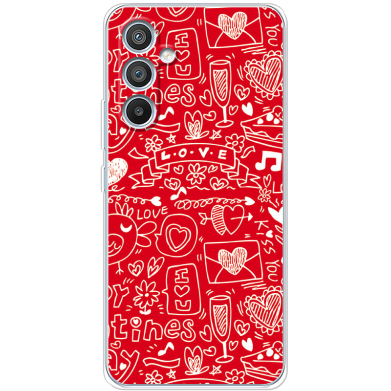 Чехол BoxFace Samsung Galaxy A54 5G (A546) Happy Valentines