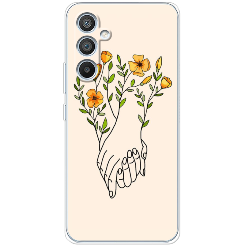 Чехол BoxFace Samsung Galaxy A54 5G (A546) Flower Hands