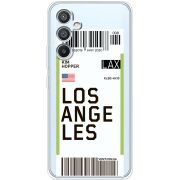 Прозрачный чехол BoxFace Samsung Galaxy A54 5G (A546) Ticket Los Angeles