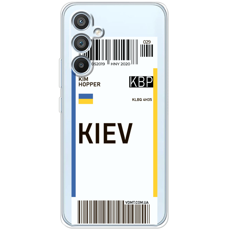 Прозрачный чехол BoxFace Samsung Galaxy A54 5G (A546) Ticket Kiev