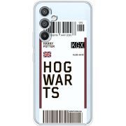 Прозрачный чехол BoxFace Samsung Galaxy A54 5G (A546) Ticket Hogwarts