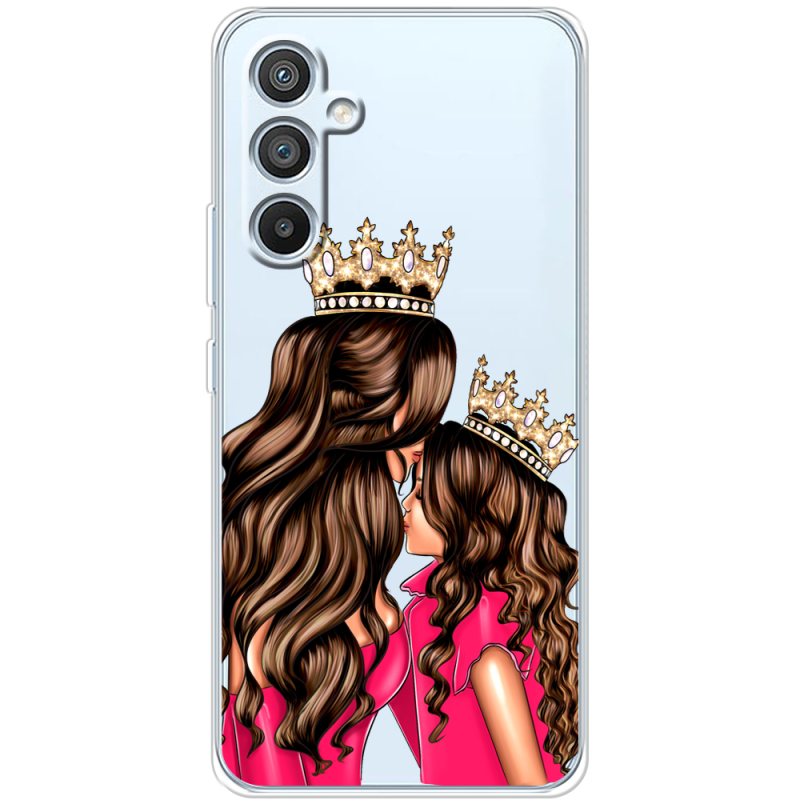 Прозрачный чехол BoxFace Samsung Galaxy A54 5G (A546) Queen and Princess