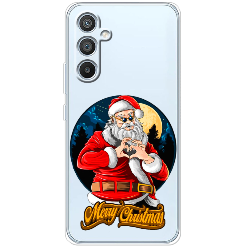 Прозрачный чехол BoxFace Samsung Galaxy A54 5G (A546) Cool Santa