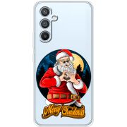 Прозрачный чехол BoxFace Samsung Galaxy A54 5G (A546) Cool Santa