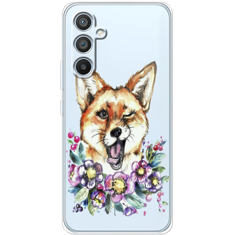 Прозрачный чехол BoxFace Samsung Galaxy A54 5G (A546) Winking Fox