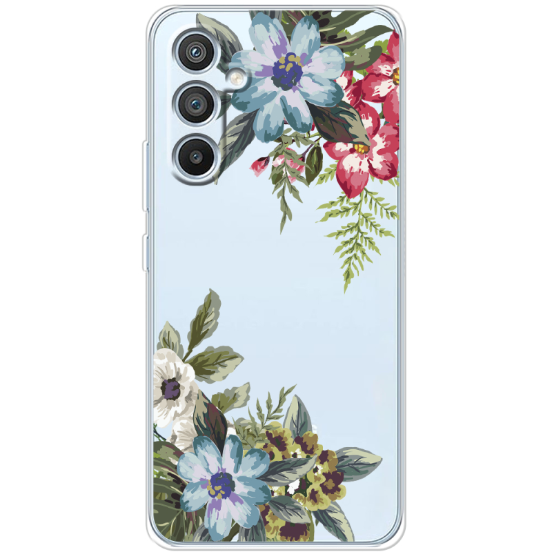 Прозрачный чехол BoxFace Samsung Galaxy A54 5G (A546) Floral