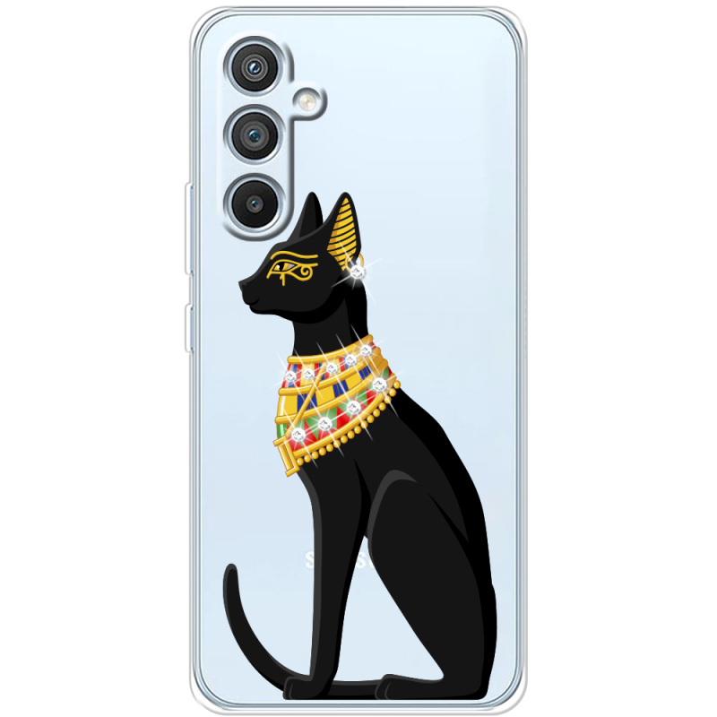 Чехол со стразами Samsung Galaxy A54 5G (A546) Egipet Cat