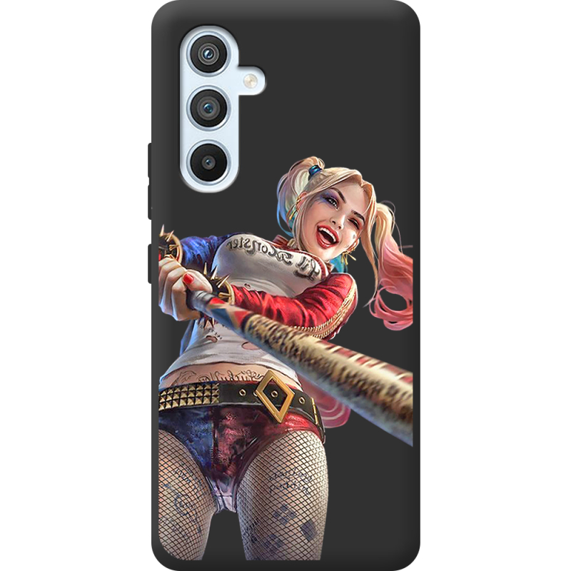 Черный чехол BoxFace Samsung Galaxy A54 5G (A546) Happy Harley Quinn
