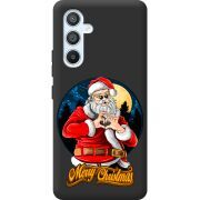 Черный чехол BoxFace Samsung Galaxy A54 5G (A546) Cool Santa