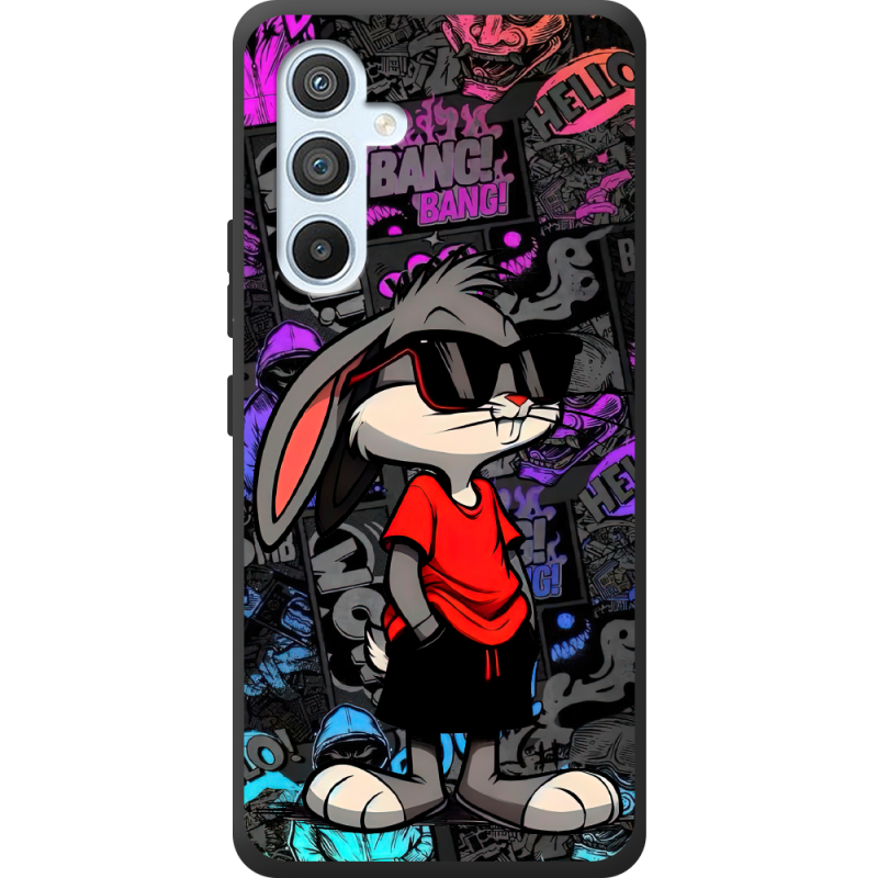 Черный чехол BoxFace Samsung Galaxy A54 5G (A546) Малий вухань