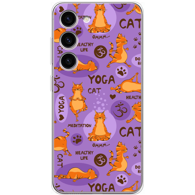 Чехол BoxFace Samsung Galaxy S23 (S911) Yoga Cat