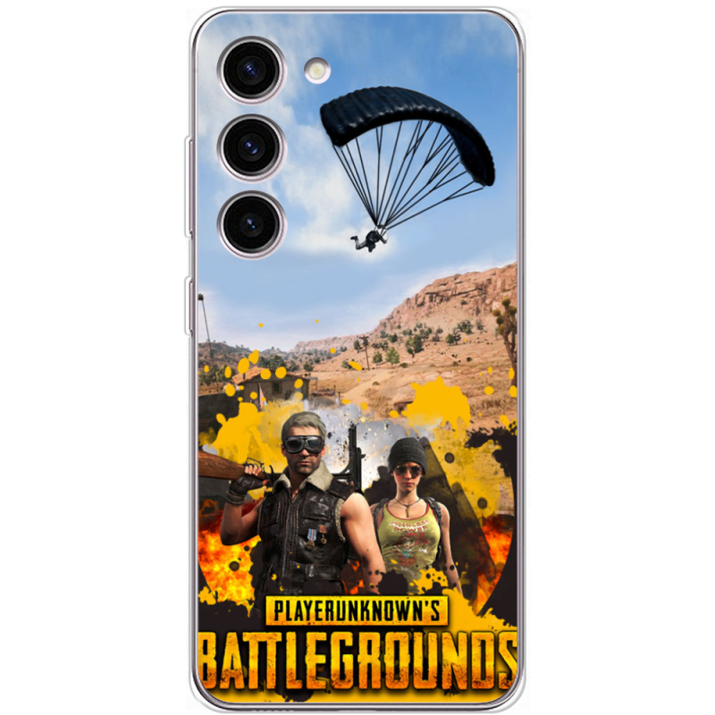 Чехол BoxFace Samsung Galaxy S23 (S911) Pubg parachute