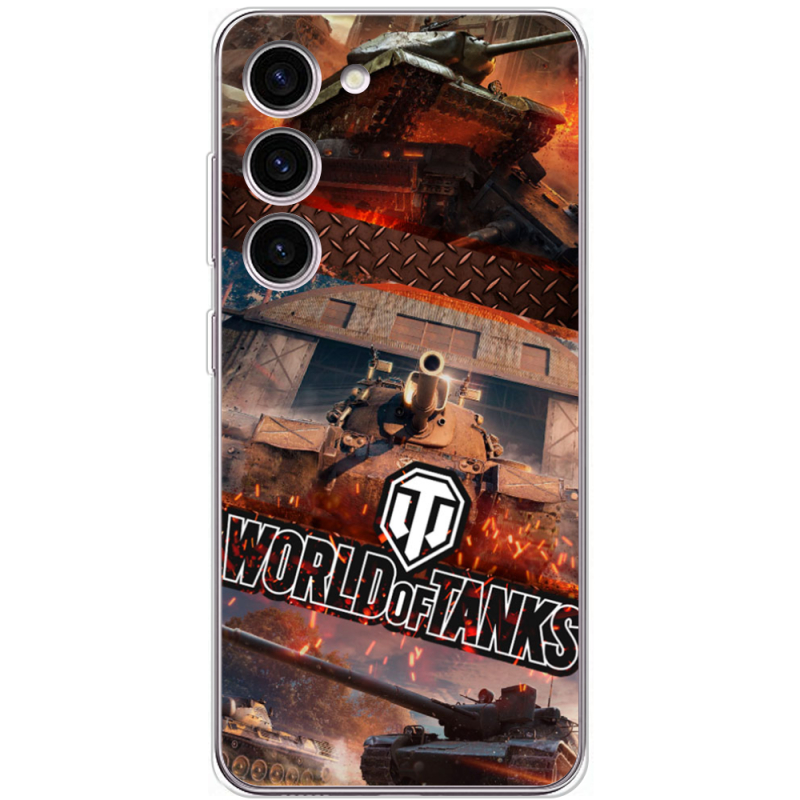 Чехол BoxFace Samsung Galaxy S23 (S911) World Of Tanks