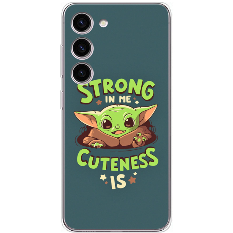 Чехол BoxFace Samsung Galaxy S23 (S911) Strong in me Cuteness is