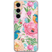 Чехол BoxFace Samsung Galaxy S23 (S911) Birds in Flowers