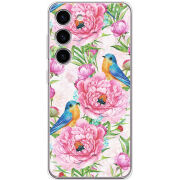 Чехол BoxFace Samsung Galaxy S23 (S911) Birds and Flowers