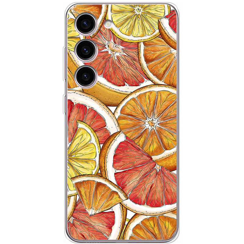 Чехол BoxFace Samsung Galaxy S23 (S911) Citrus Pattern