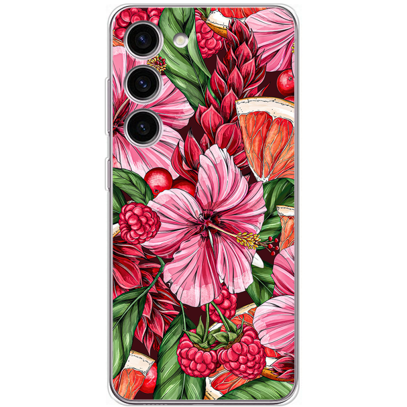 Чехол BoxFace Samsung Galaxy S23 (S911) Tropical Flowers